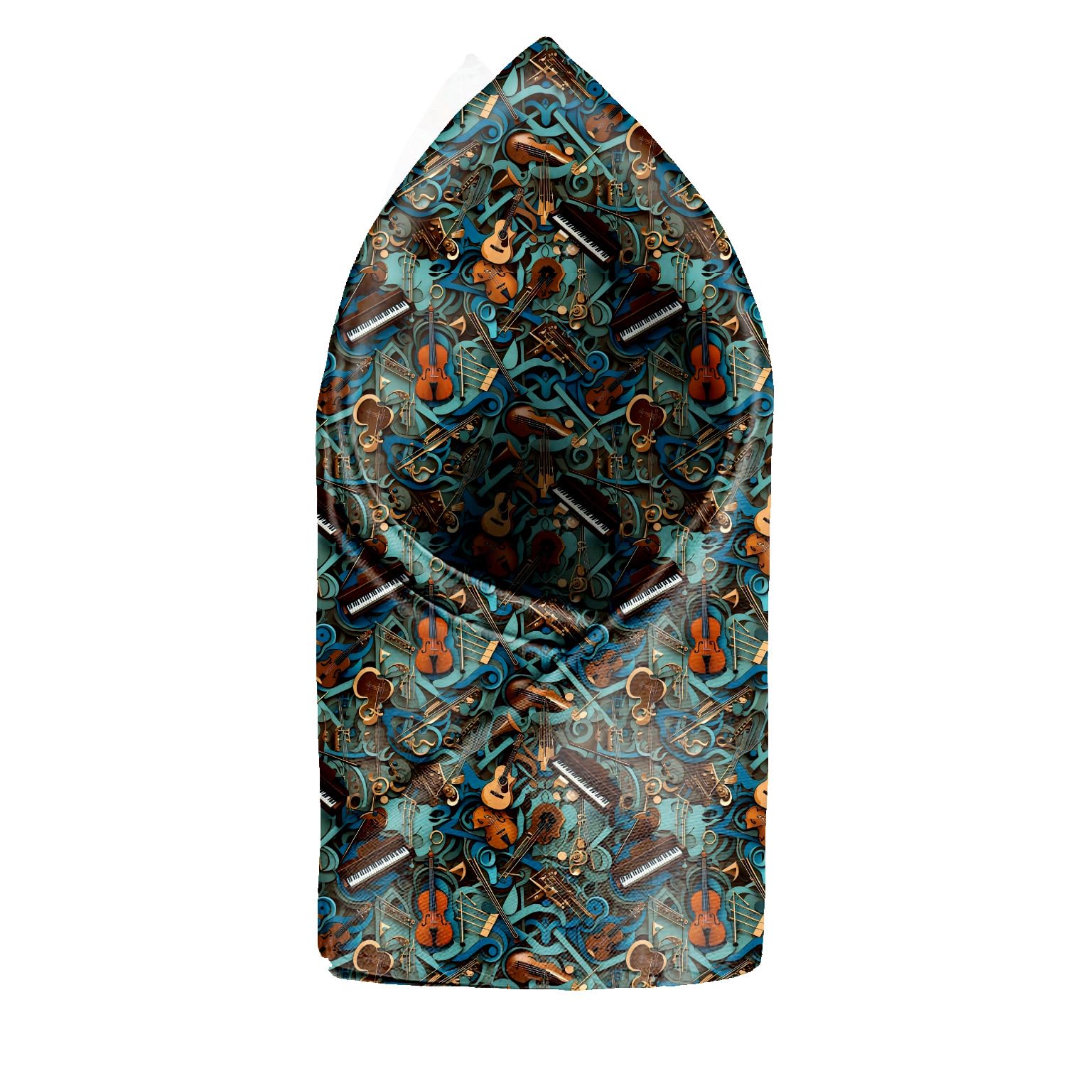 blacksmith Music Melody Printed Pocket Square for Men-picture-19