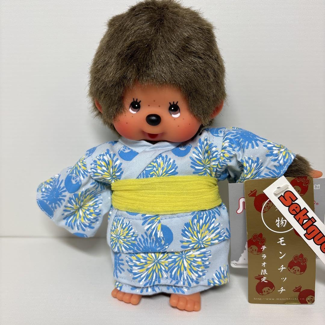 Amazon.co.jp: 浅草限定 浴衣 モンチッチ 男の子 monchhichi 183