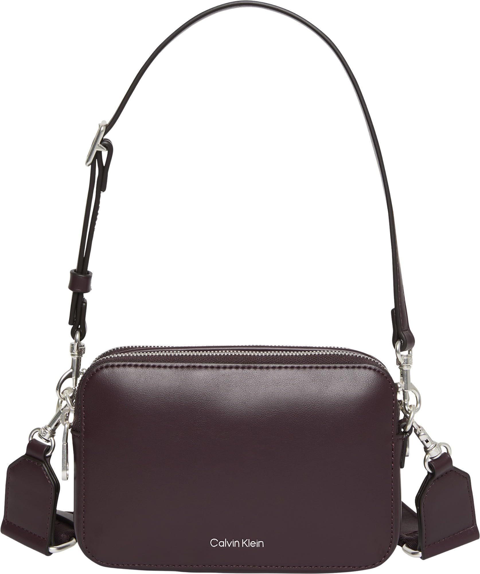 Calvin Klein Bolsa cruzada para cámara de doble correa para mujer Lv04f3165g