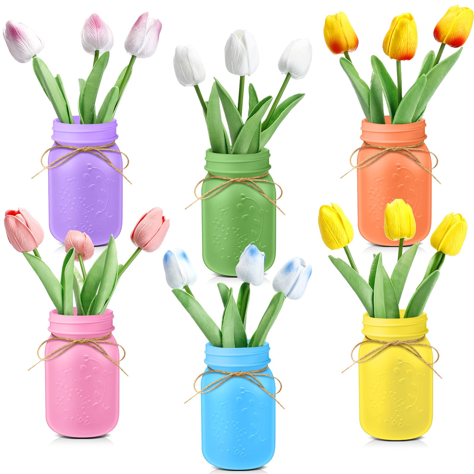 Potted Plant Centerpiece In Mason Jars DIY Succulent Centerpiece