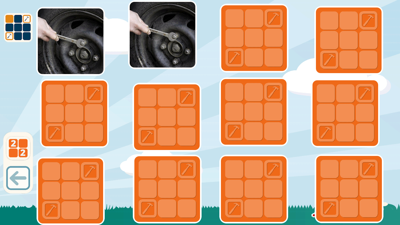 Tools Matching Game App on the Amazon Appstore