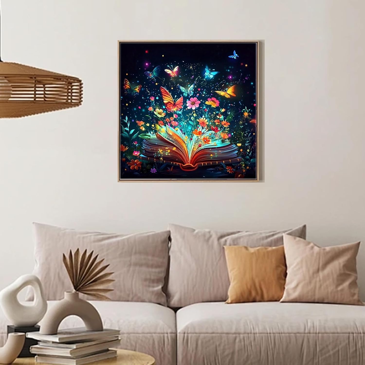 Camocin Diamond Art Kits for Adults, Book Butterfly Diamond Painting image 2