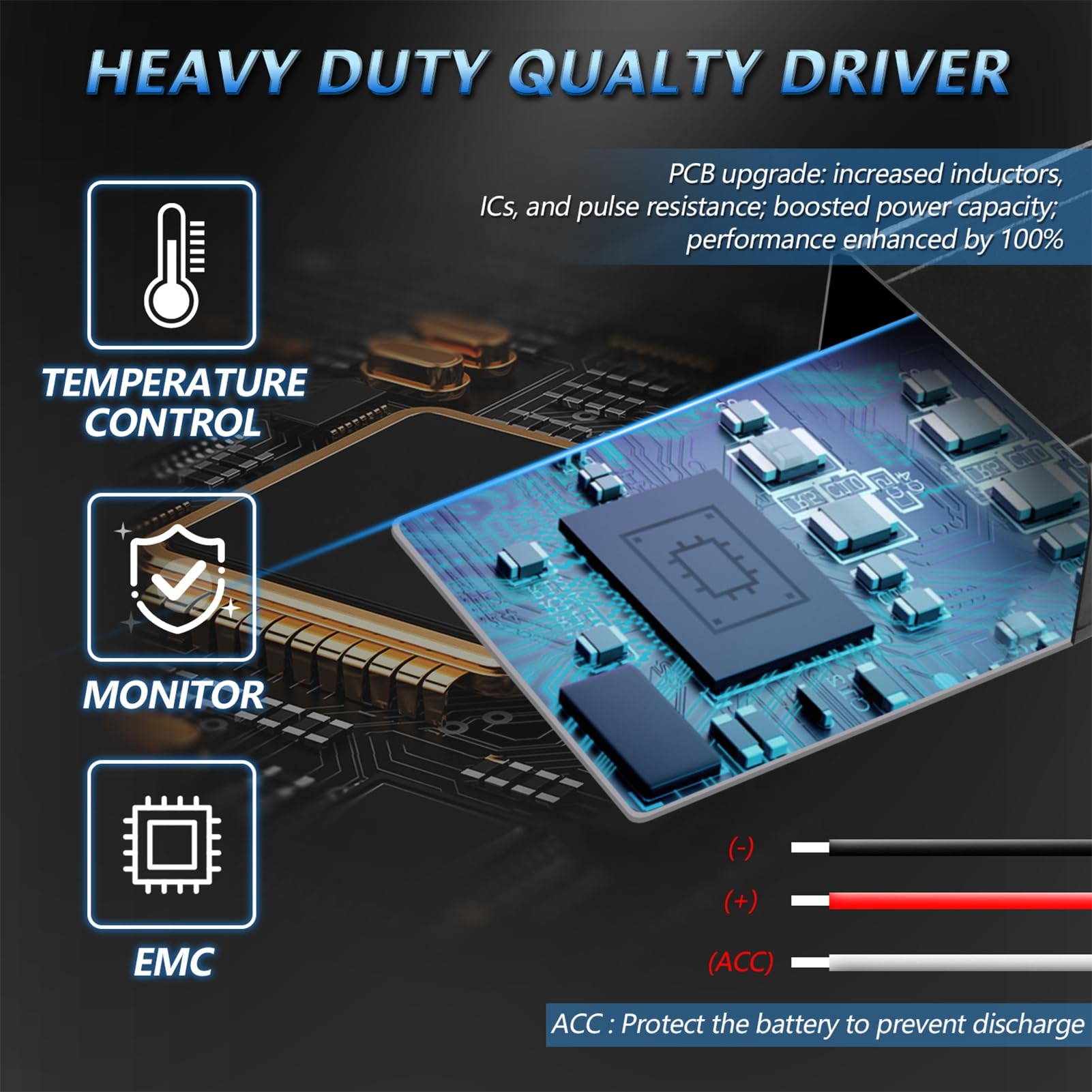 Motocyklowe światła Przeciwmgielne LED Światła Dodatkowe Drogowe 40 W 4000 Lm Biały 6000 K Bursztynowy 3000 K Obiektyw z podwójną ogniskową <180° Regulowana wiązka> z (Niebieskie światło)