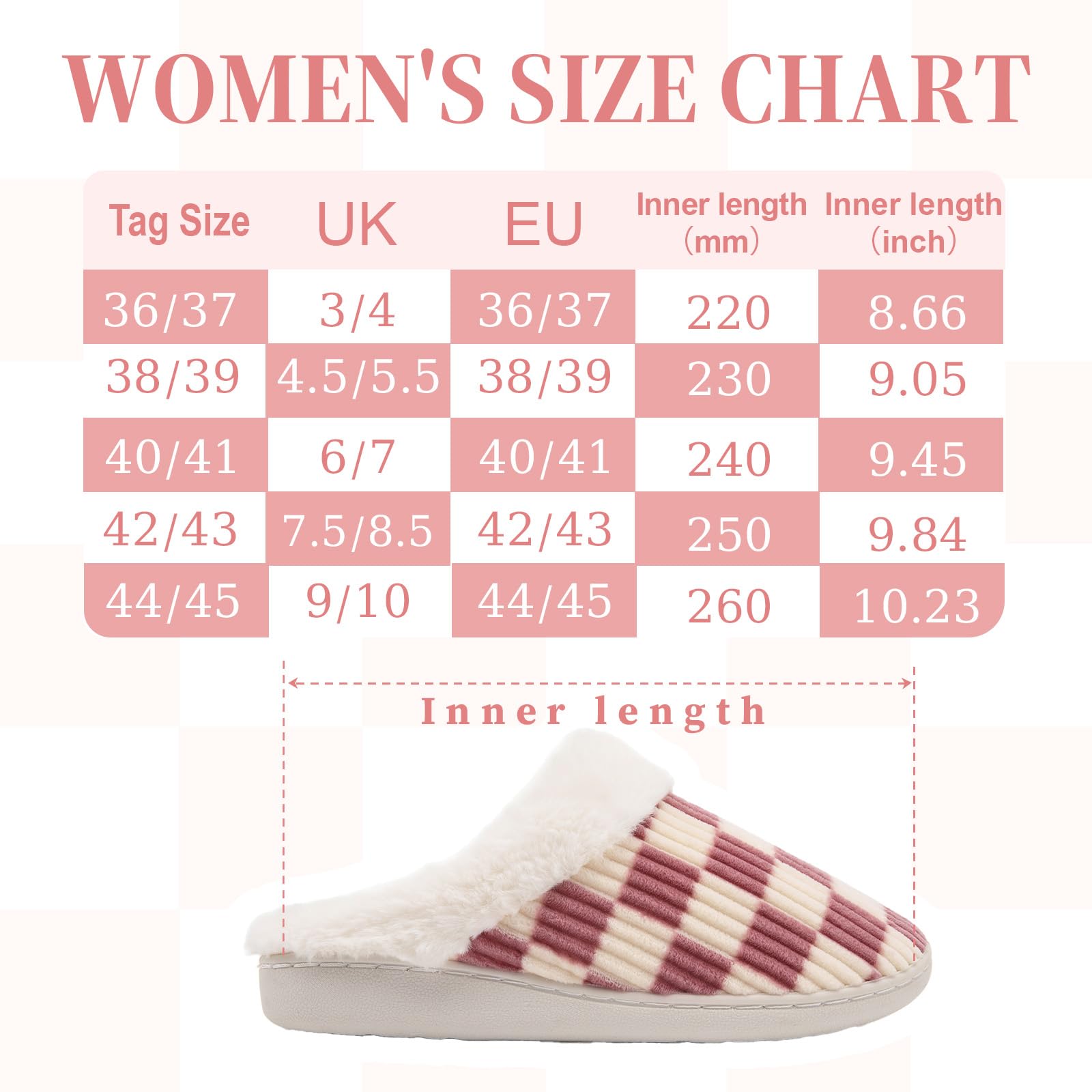 Waysoland Pantofole Donna Uomo Invernali,Ciabatte Donna Uomo Invernali Fuzzy Memory Foam Scivolare su Suola antispuggente Camera da letto Pantofole soffici Interno Esterno