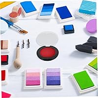 Vista 9 de Almohadilla de huellas dactilares Almohadilla de sello de huella digital sin tinta para Notary Black Roller Fingerprint