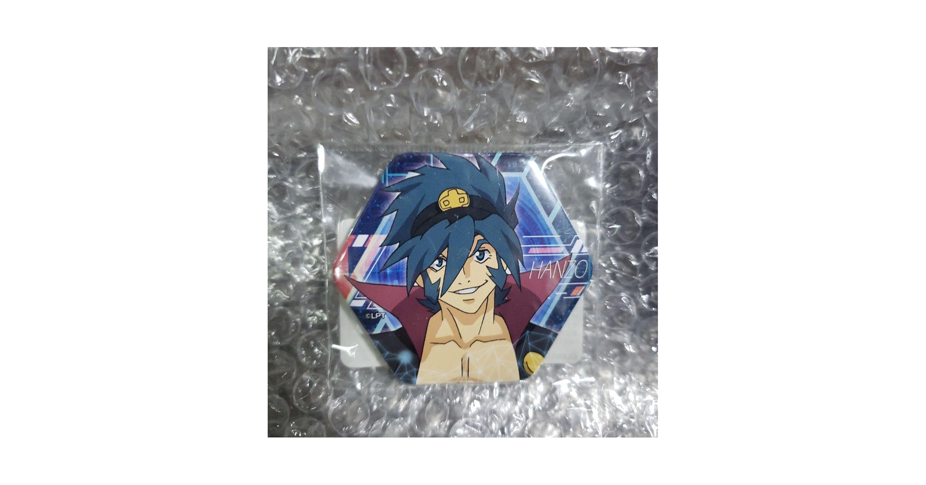 【ダンボール戦機】郷田ハンゾウ ハニカム缶バッジ ダンボール戦機】郷田ハンゾウ ハニカム缶バッジ