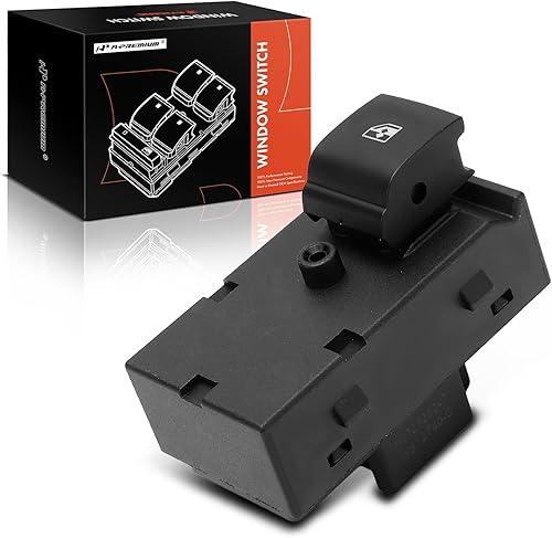 A-Premium Interruptor de ventana eléctrico compatible con Chevrolet Equinox 2010-2017, Malibu Limited 2016, Cruze 2011-2015, Volt 2011-2015 y Buick