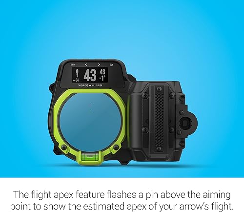 Miniatura 6 de Garmin Xero A1i PRO - Mira digital de alcance automático para diestros con microajustes para elevación, viento y más