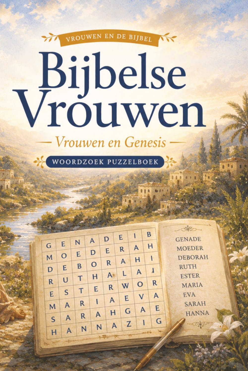 Bijbelse vrouwen woordzoek puzzelboek: Bijbelse vrouwen woordzoeker puzzel boek: woordzoekers met gemakkelijk leesbare tekst over Vrouwen en Genesis, ... en vrije tijd (Vrouwen van de Bijbel)