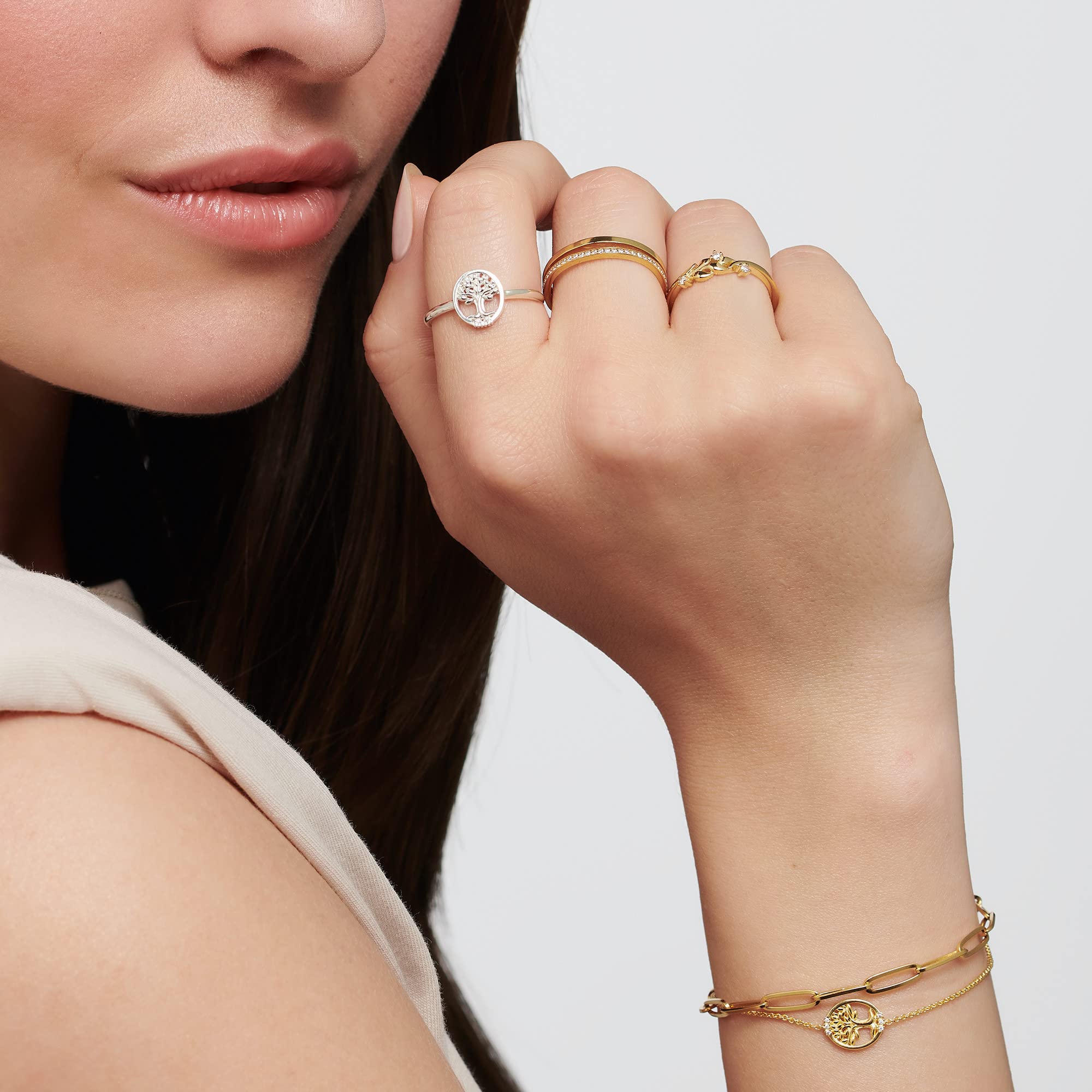 Thomas Sabo Bracciale Donna Oro