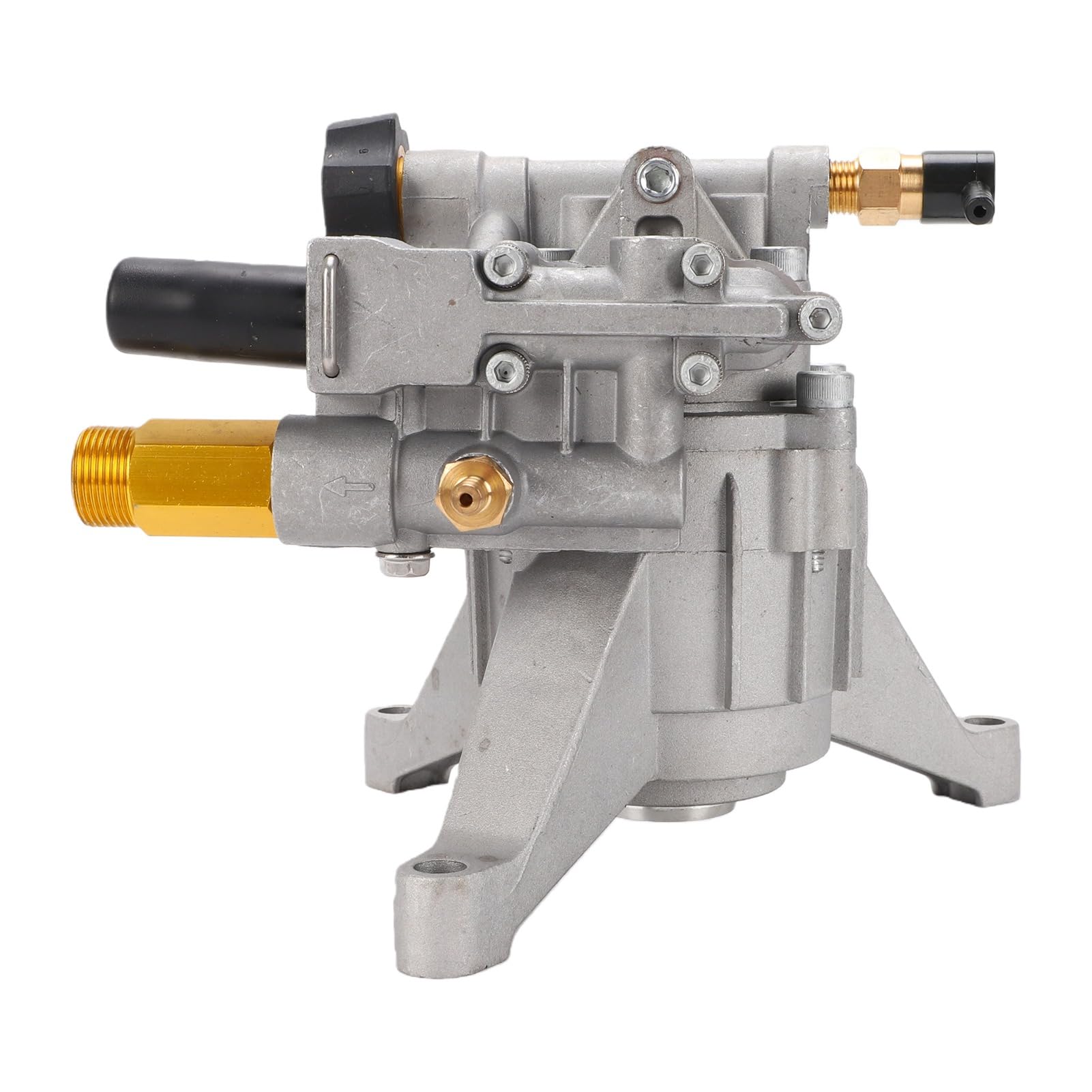 Fydun Bomba de Lavado Vertical de 7/8 Pulgadas, 3400 PSI, 2,5 GPM, para Lavadora de Gas, con Salida de Entrada Trasera de Repuesto para Simpson