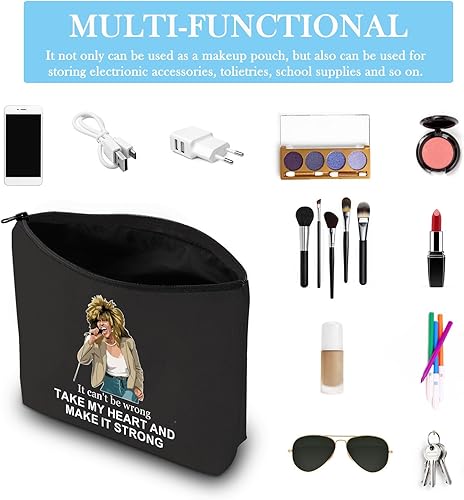 Miniatura 3 de GJTIM Regalo musical Letra de canción musical Regalo Músico Inspirado Bolsa con cremallera Regalo Teatro Musical Bolsa de maquillaje musical, Hazlo