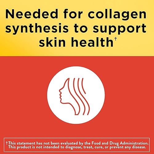 Miniatura 5 de Nature Made Vitamina C 500 mg, Suplemento dietético para apoyo inmunológico, 100 tabletas, 1 unidad (paquete de 100)