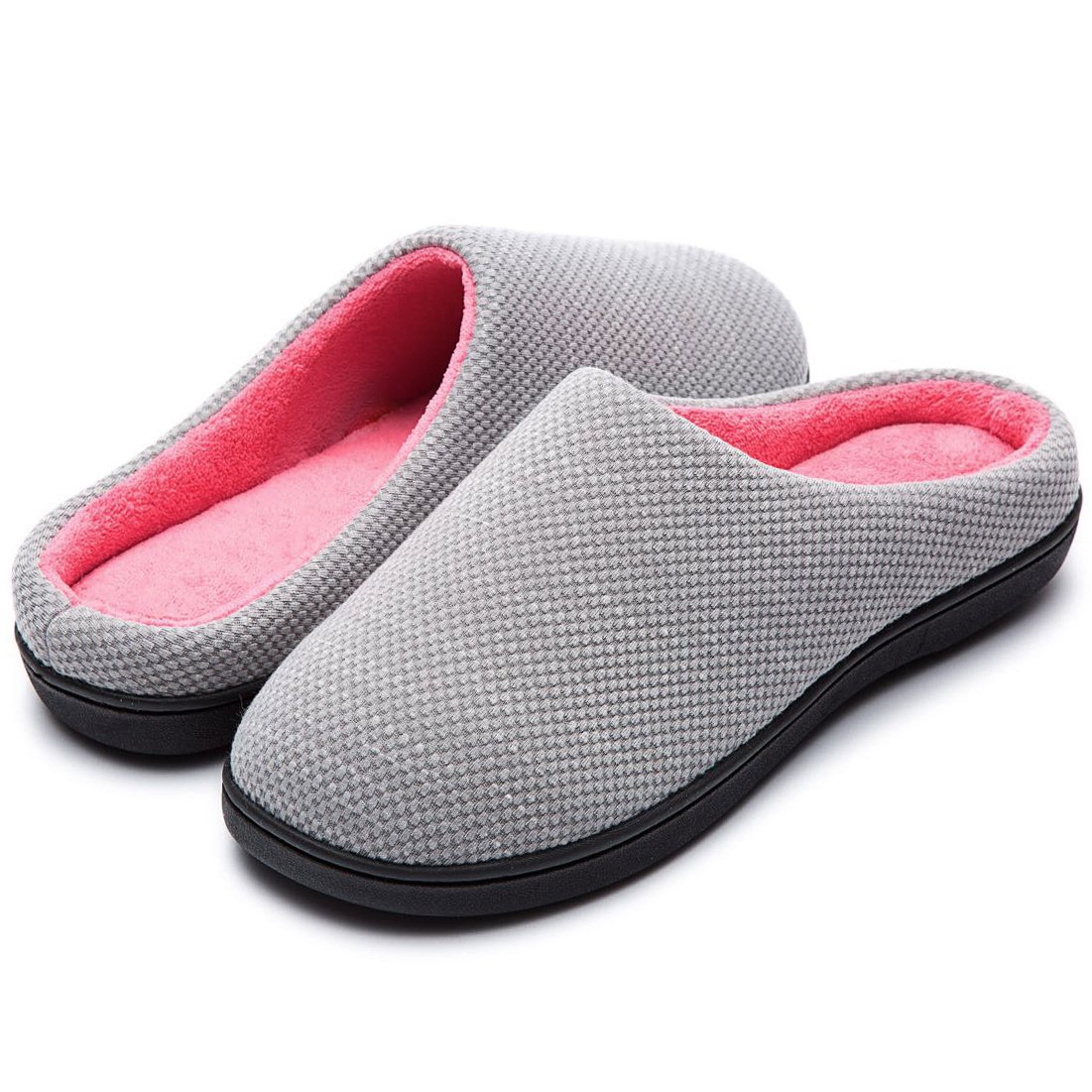 RockDove Women's Birdseye Knit Memory Foam Slipper