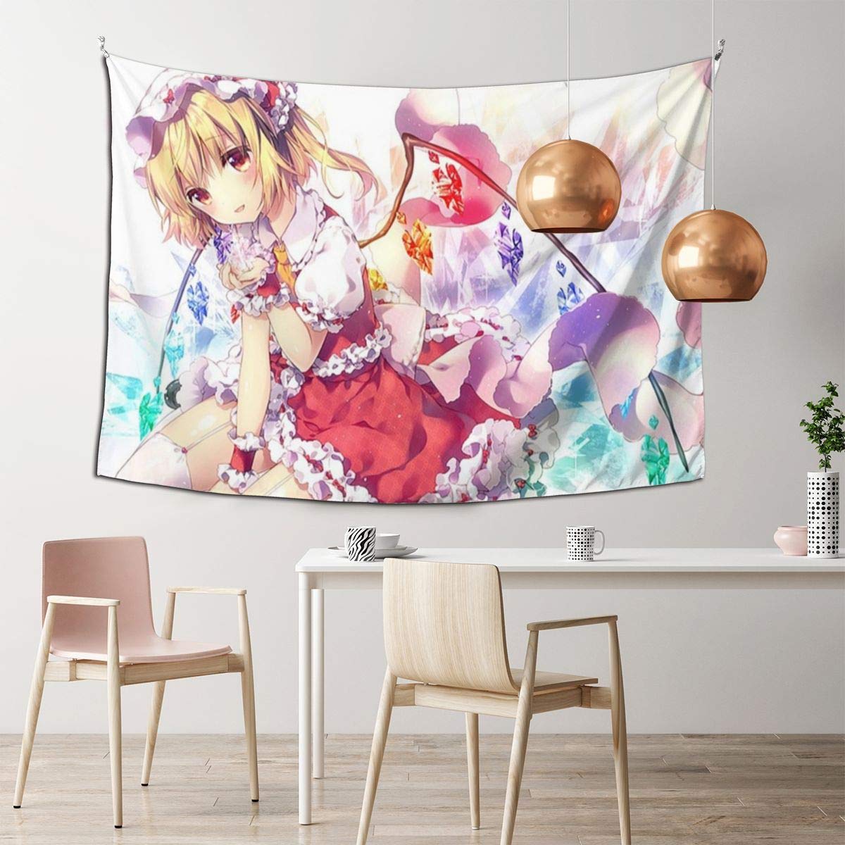 フランドールスカーレット　掛け軸　タペストリー Amazon.co.jp: タペストリー おしゃれ 東方シリーズ フランドール