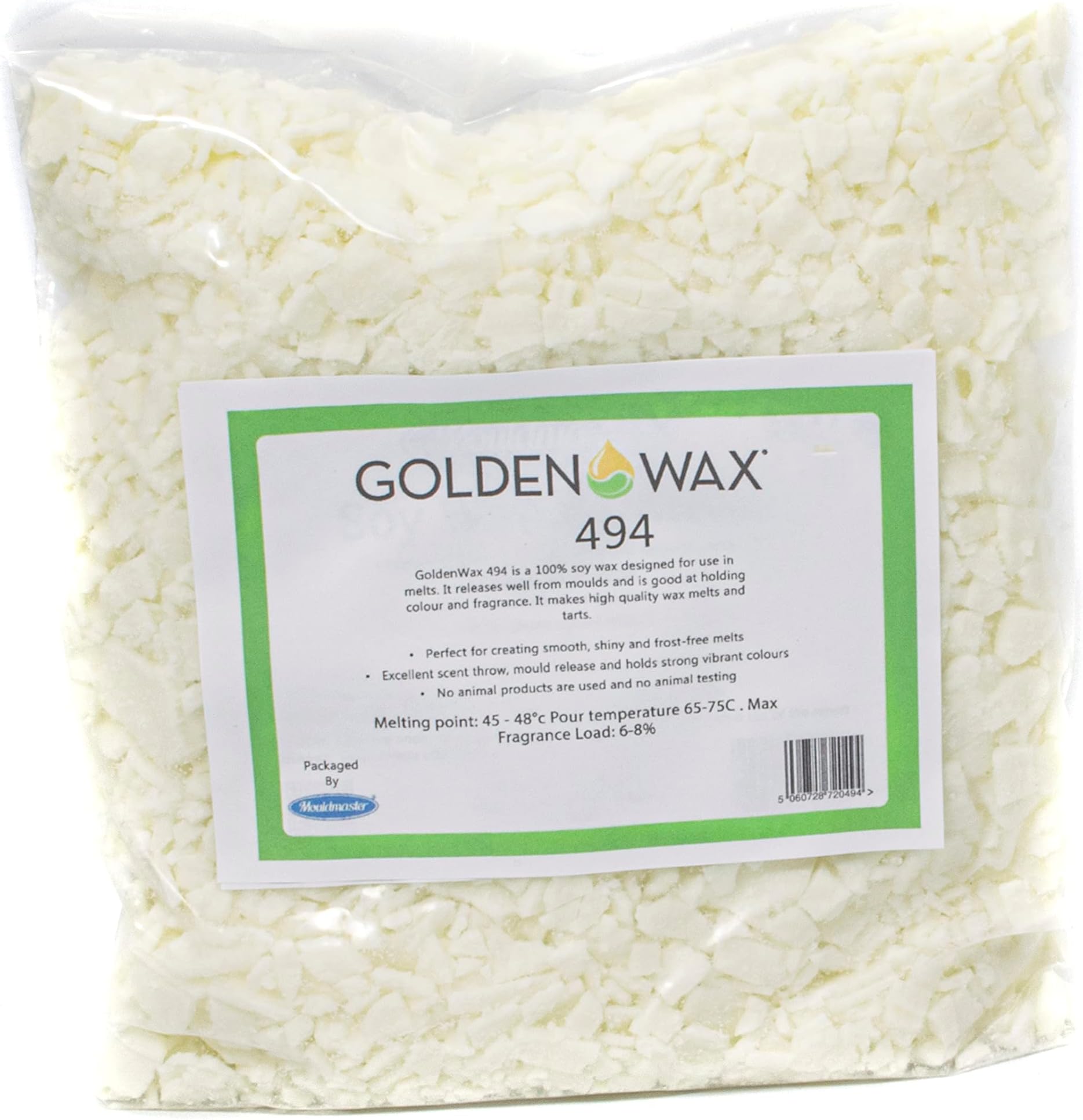 Soy for Melts 494, White, 750g