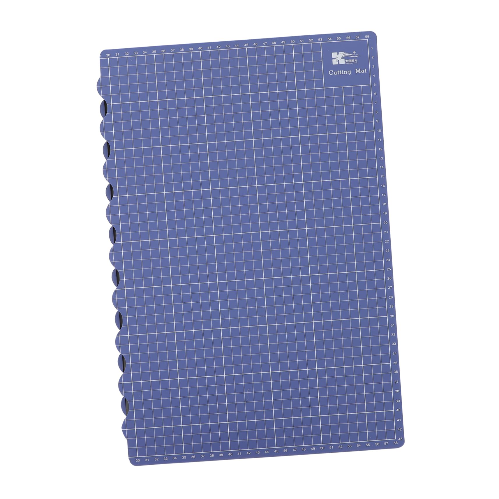 TEHAUX respaldo de corte plegable pequeño arte acolchado estera largo tapete de corte para coser alfombrilla de corte para modelador tapete de corte plegable de polivinilo Blue