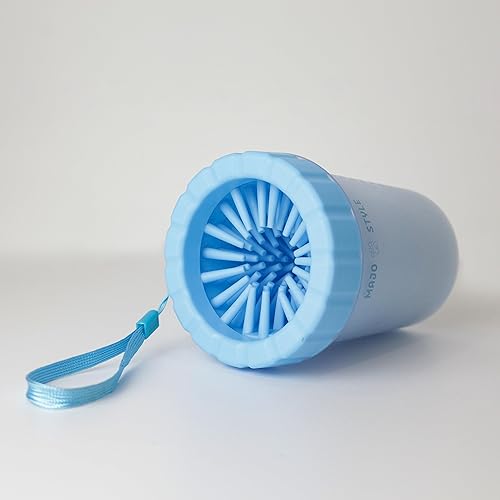 Miniatura 9 de Limpiador portátil de patas de perro (azul)