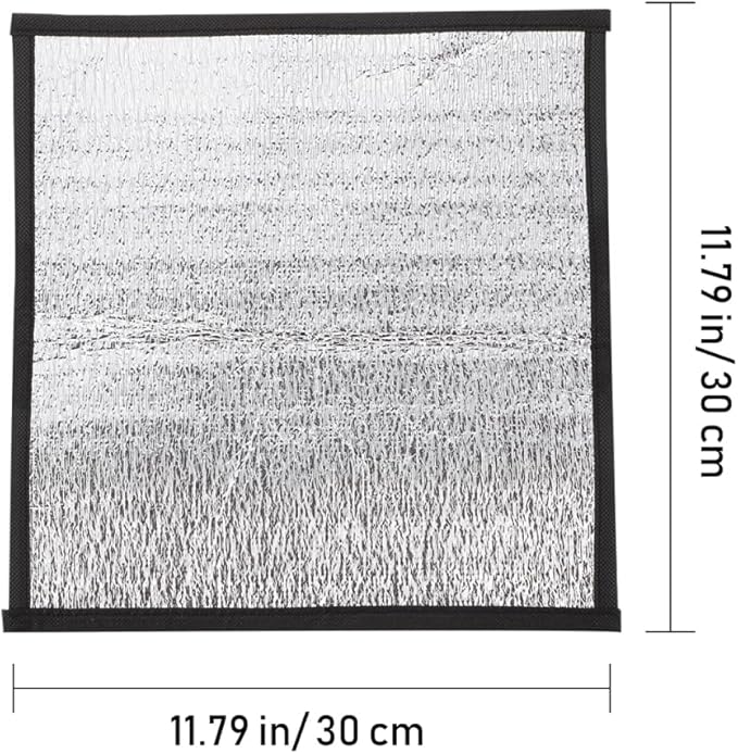 Balacoo 2 Piezas Aislante Reflectante Reptil 30x30x0.1cm miniatura 5