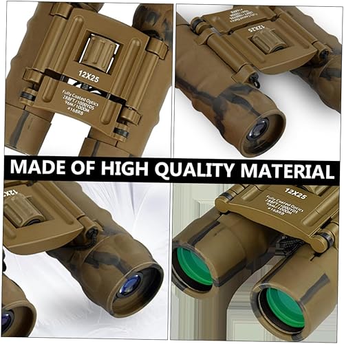 Miniatura 8 de 1 telescopio binoculares para niños, 12 y 25, telescopios para niños, binoculares plegables y ligeros, mini prismáticos para niños, binoculares para