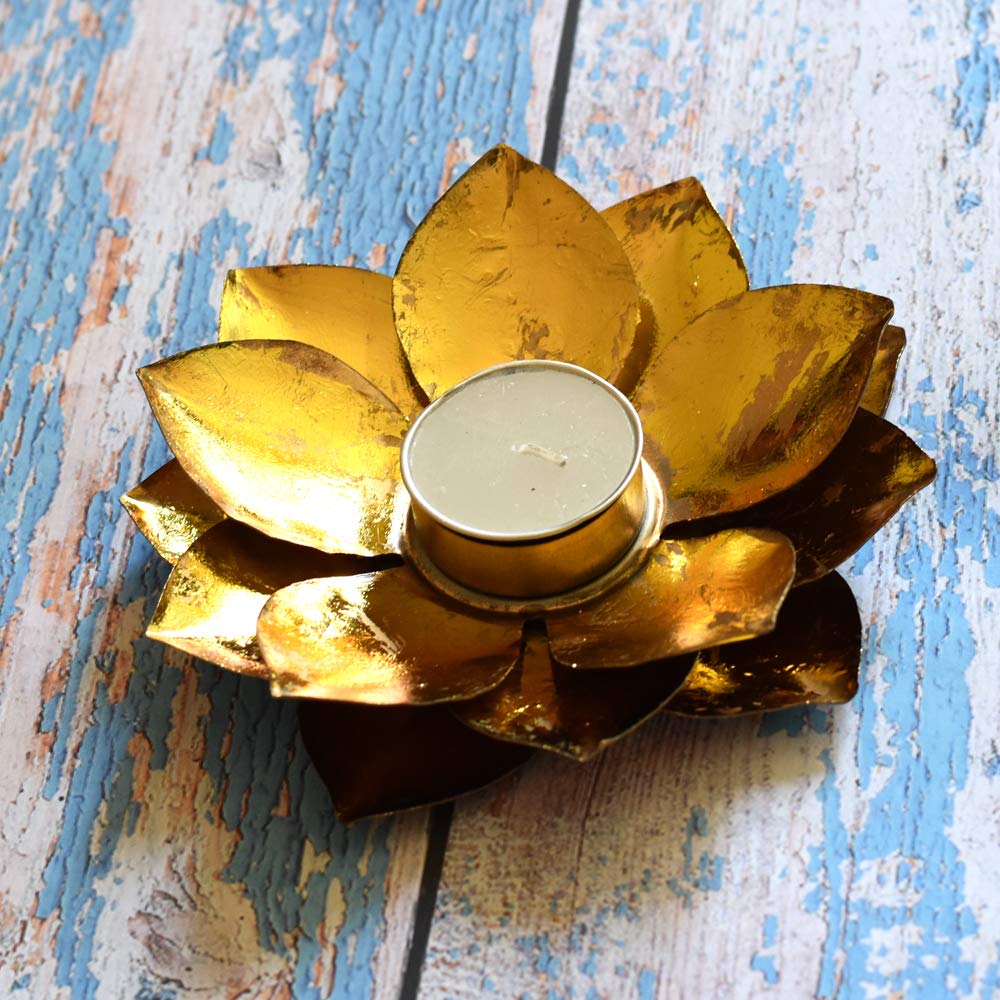 Glas Lotus Kaarsenhouders Glas Bloem Kaars Theelichthouder Kandelaar Decoratie Boeddhistische Kandelaar Decor voor Altaar Vensterbank Home Decor Kerst Bruiloft Gift