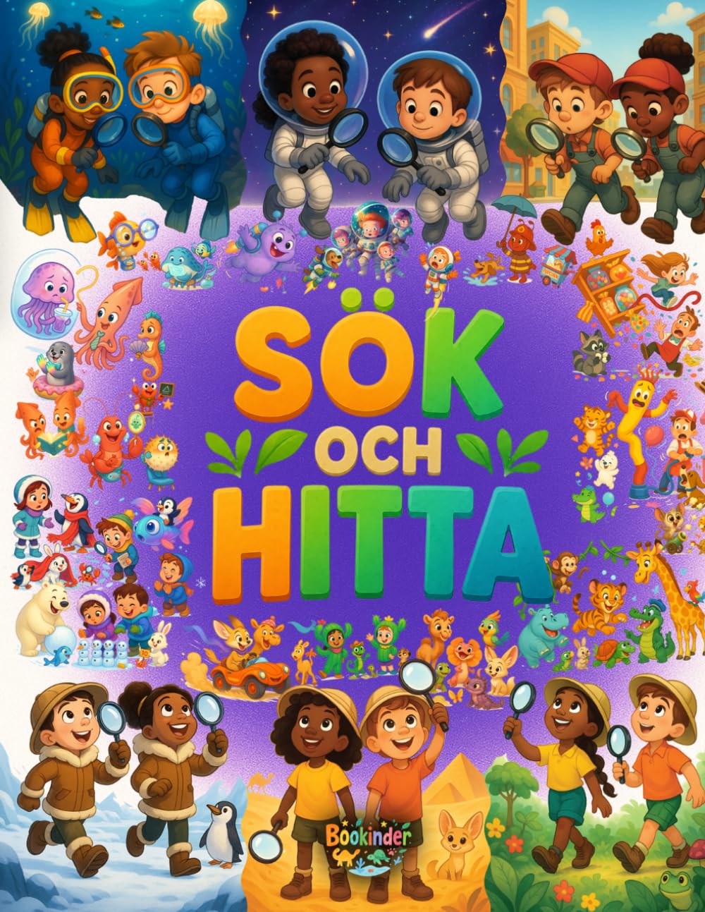 Sök och Hitta: Lekbok för barn 4–6 år