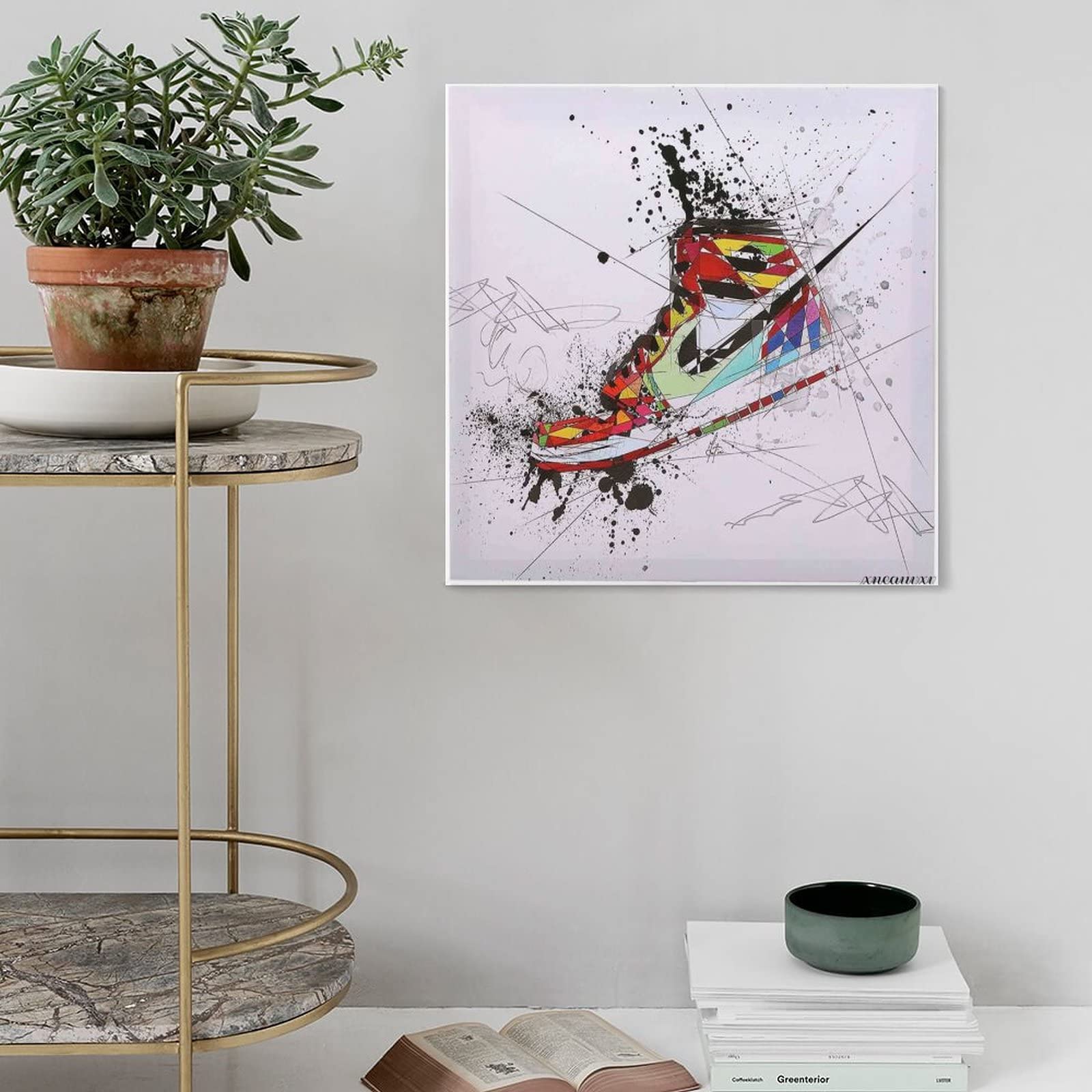 Amazon.co.jp: アートパネル スニーカー 絵画 パネルアート ポップ
