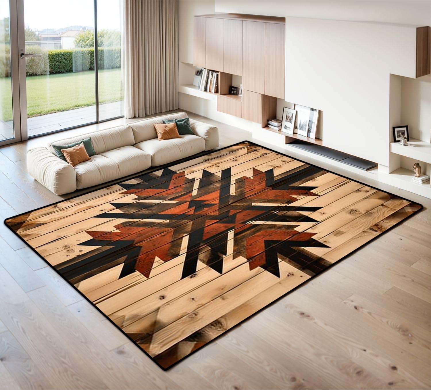 Amazon.com: 9x12 Area Rugs for Living Room Western Aztec