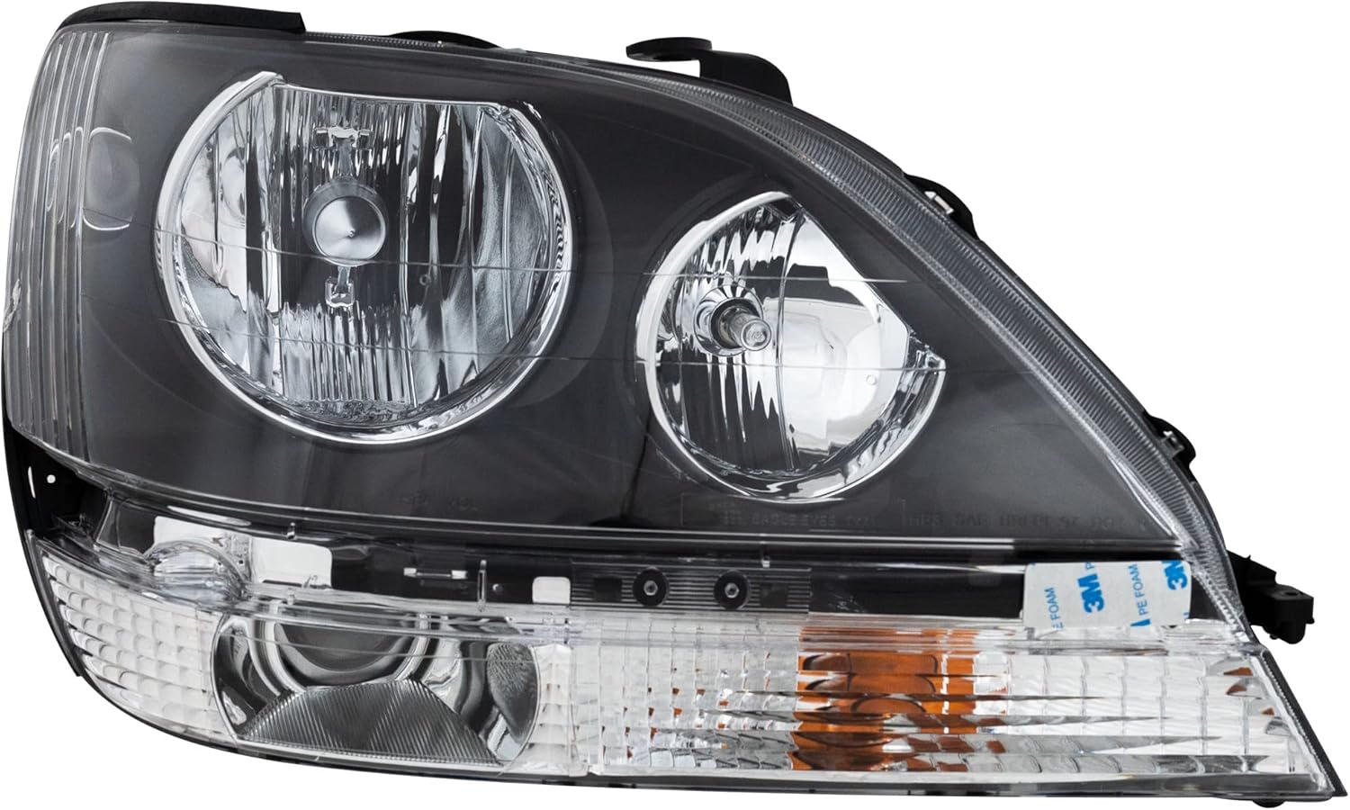 Evan Fischer Passenger Side Headlight for Lexus RX300 Base 1999-2000 Halogen With bulb(s) Replaces# 8111048031
