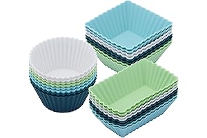Silicone Bento Box Inserts - Reusable and Versatile for Lunch and Baking