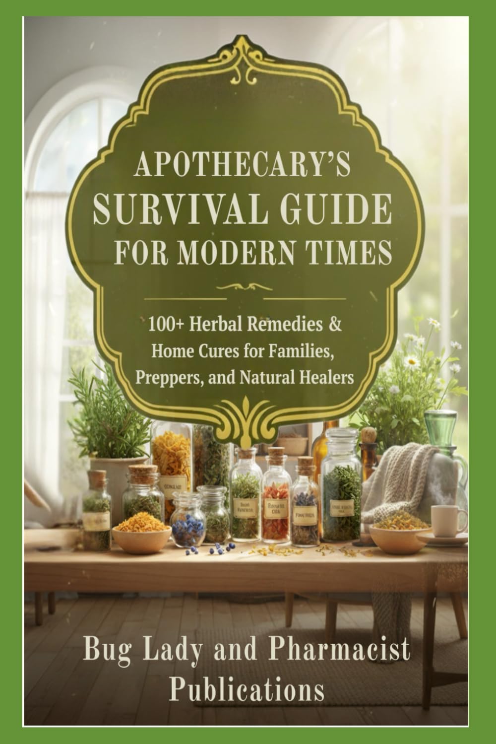 Apothecary’s Survival Guide for Modern Times: 100+ Herbal Remedies and Home Cures for Families, Preppers, and Natural Healers      Paperback – November 18, 2025