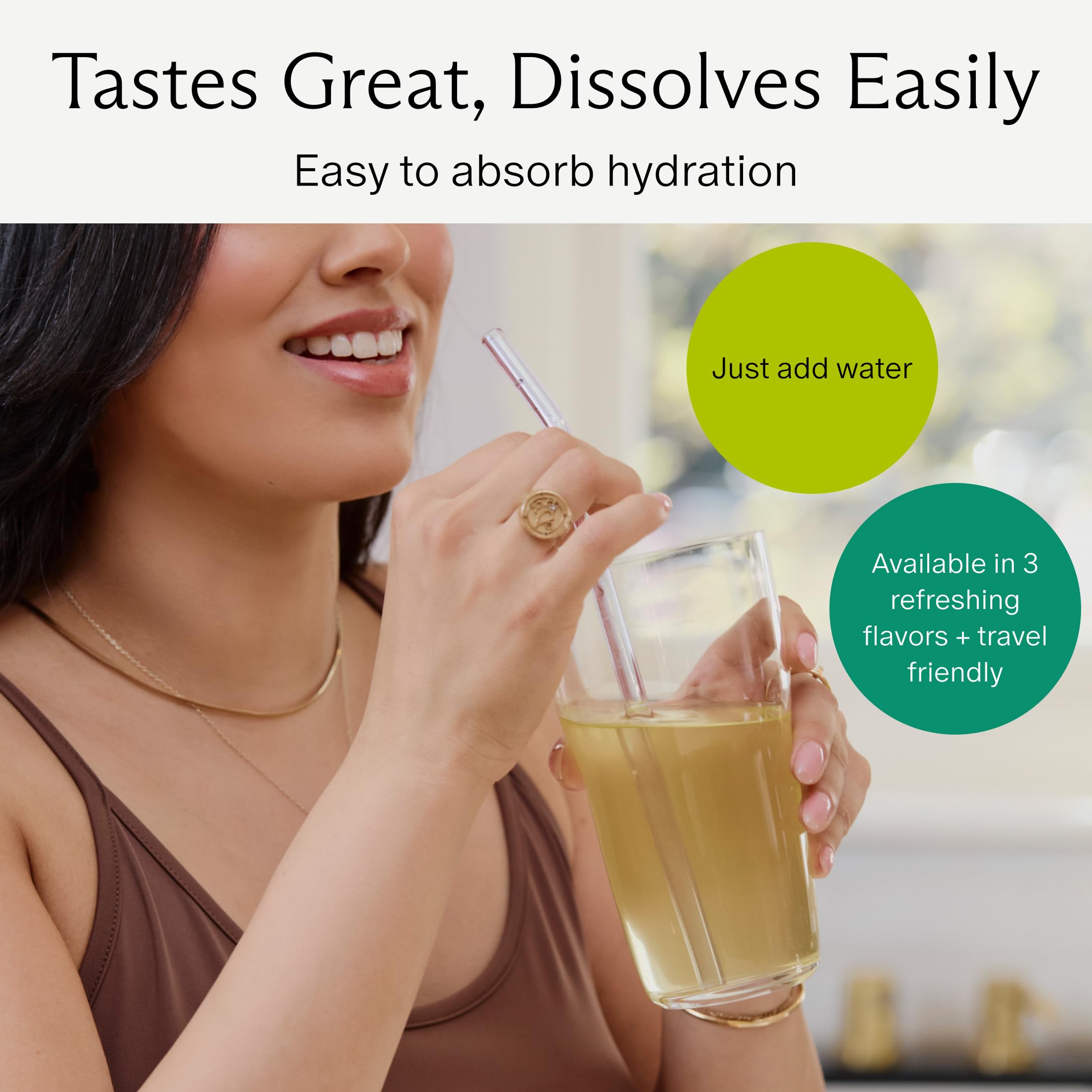 Needed. Hydration Support with Electrolytes & Trace Minerals – Electrolytes for Pregnancy & During Lactation - 30 Hydration Packets Lightly Sweetened with Real Fruit, Variety — Amazon image 3