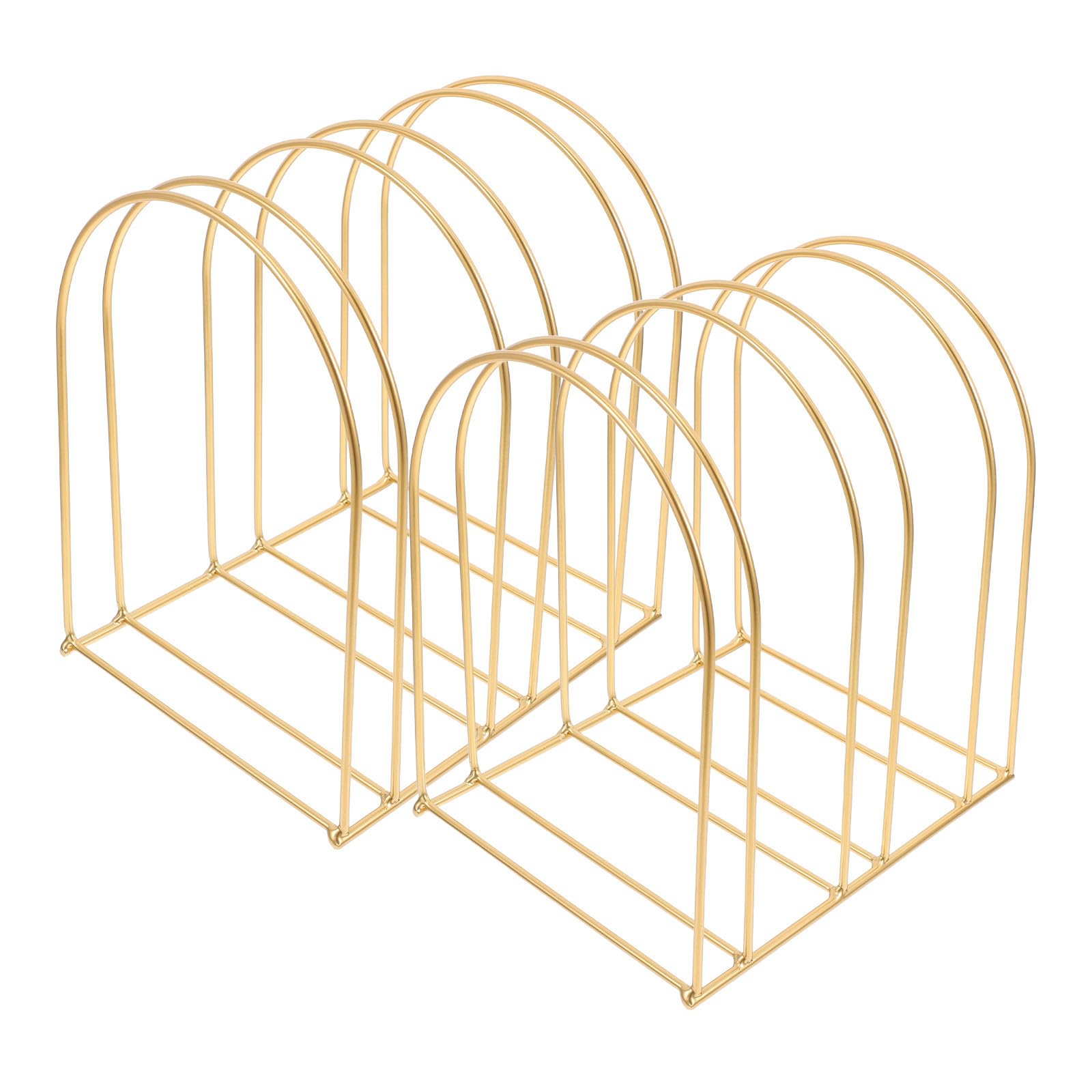 Support Casquette en Fer Doré pour Organiser Votre Dressing