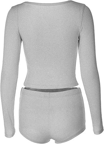 Miniatura 4 de LCMTWX Conjuntos de entrenamiento para mujer, conjuntos de 2 piezas, conjuntos de pijamas a juego, conjunto de manga larga con botones, conjuntos de