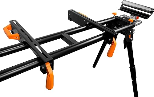 Miniatura 9 de WEN Soporte universal para sierra ingletadora plegable, capacidad de 350 libras (MSA200)
