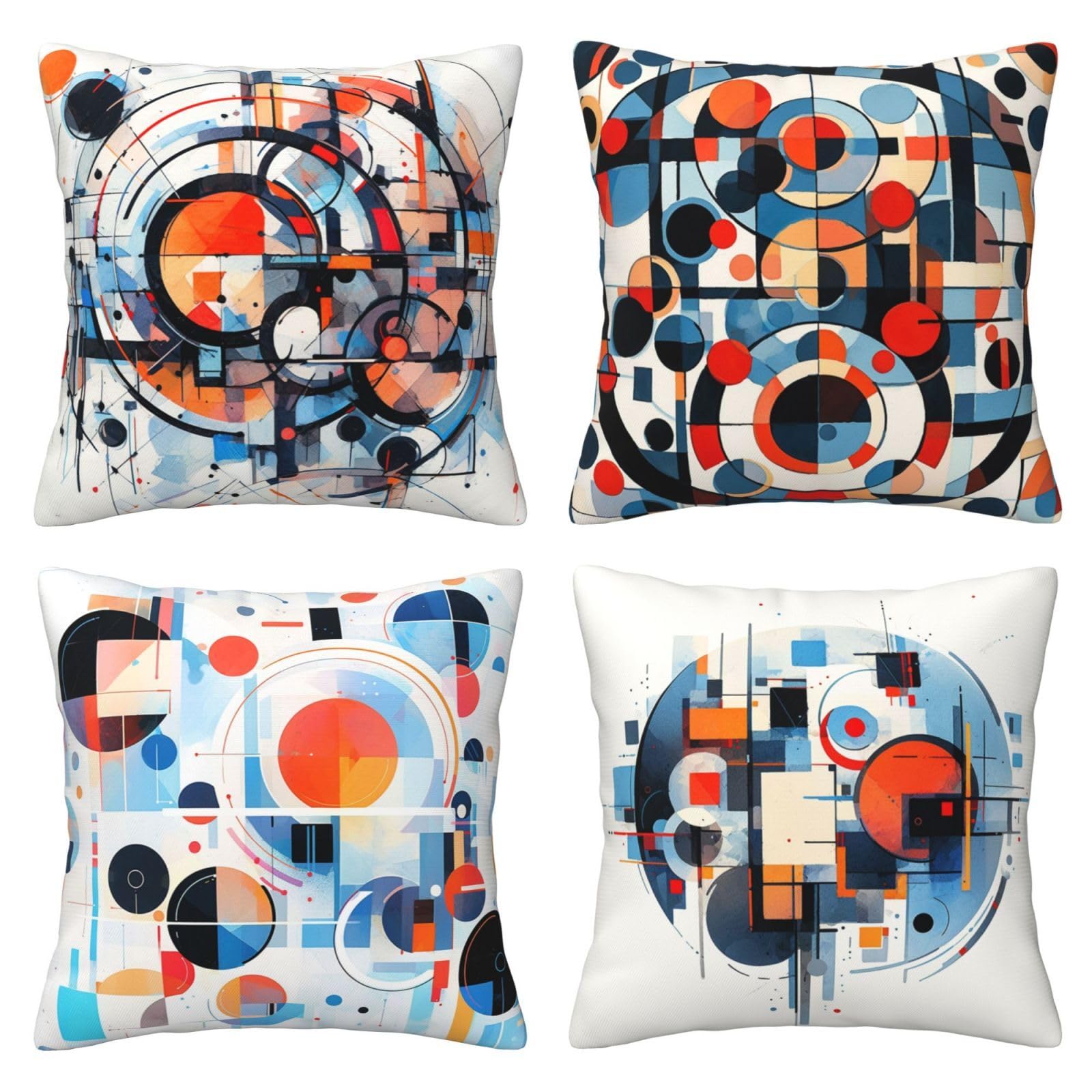 Housses de coussin 60x60 en peluche douce de qualité supérieure pour canapé chic