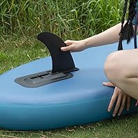 Vista 4 de Surf & SUP Aleta central desmontable para longboard, tabla de surf y paddleboard reemplazo de aleta rápida