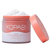 Vista 1 de Kopari Ultra Restore - Mantequilla corporal, fórmula ligera batida, ácido hialurónico y mantequilla de semillas de mango, humedad profunda