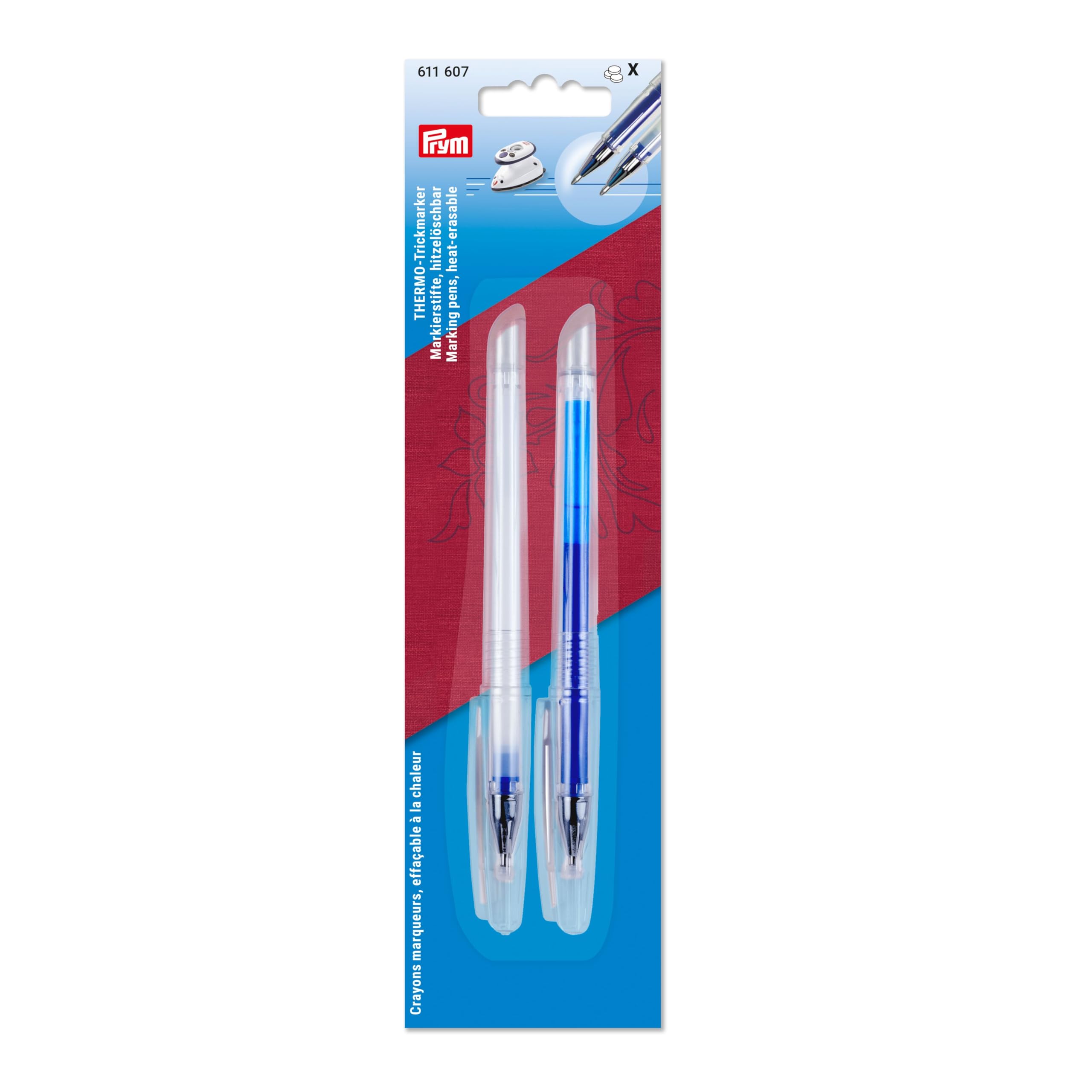 Prym 611607 Thermal Trick Marker Heat Erasable
