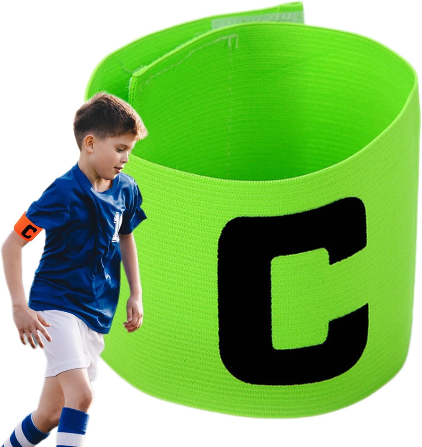 Children Soccer Captain Armband - Volleyball Team Captain Arm Band | Training Unisex-Youth Armband for Soccer, Volleyball, Table Tennis