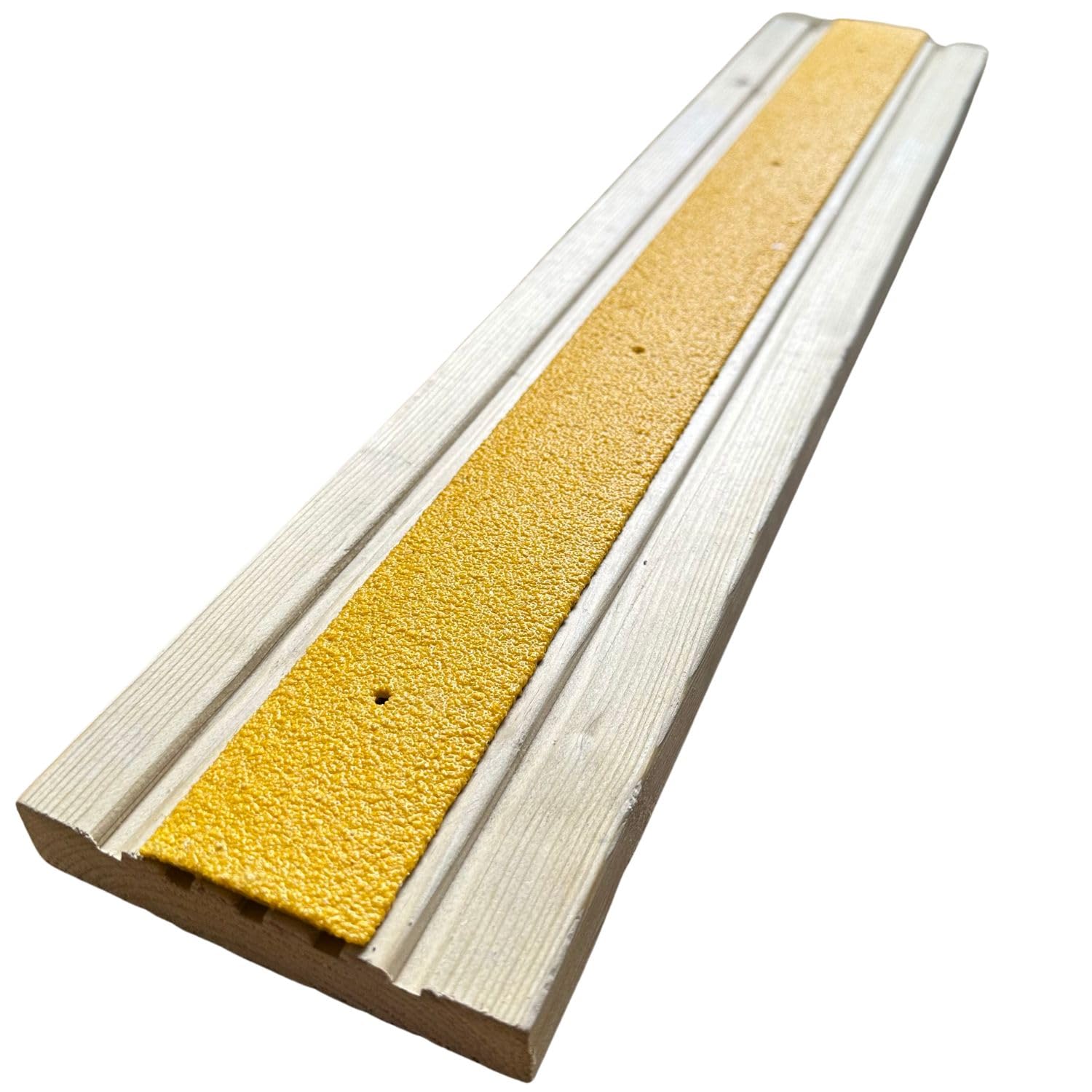 Slips Away BUNDLE VALUE PACK Non Slip Decking Strips GRP Heavy Duty Pro Grade 50mm - YELLOW (10, 1200mm x 50mm)