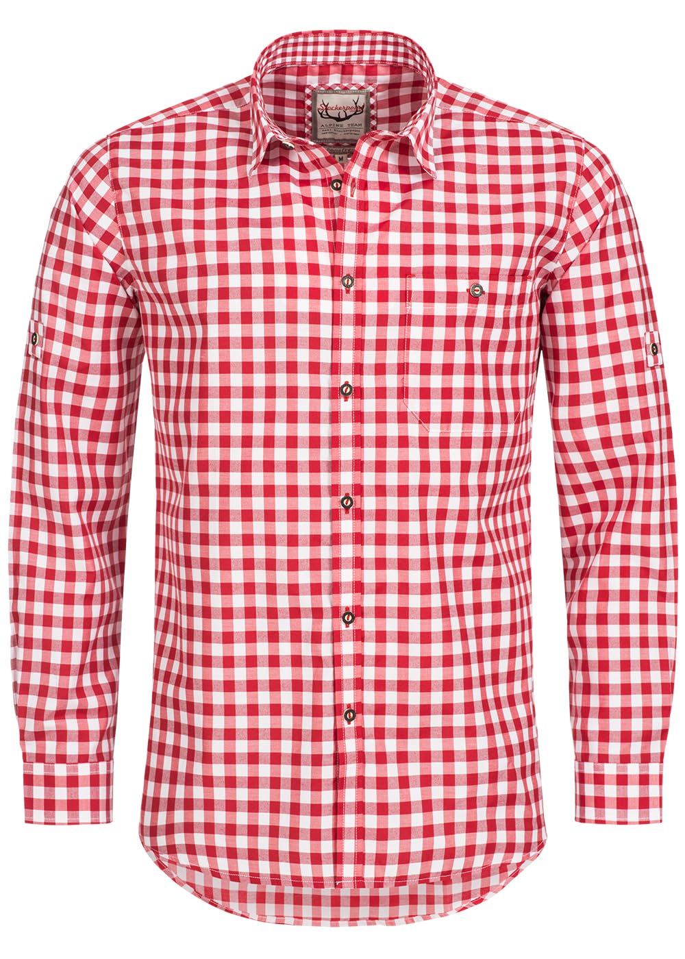 Stockerpoint Camisa OC-Franzl a Cuadros, Corte Moderno