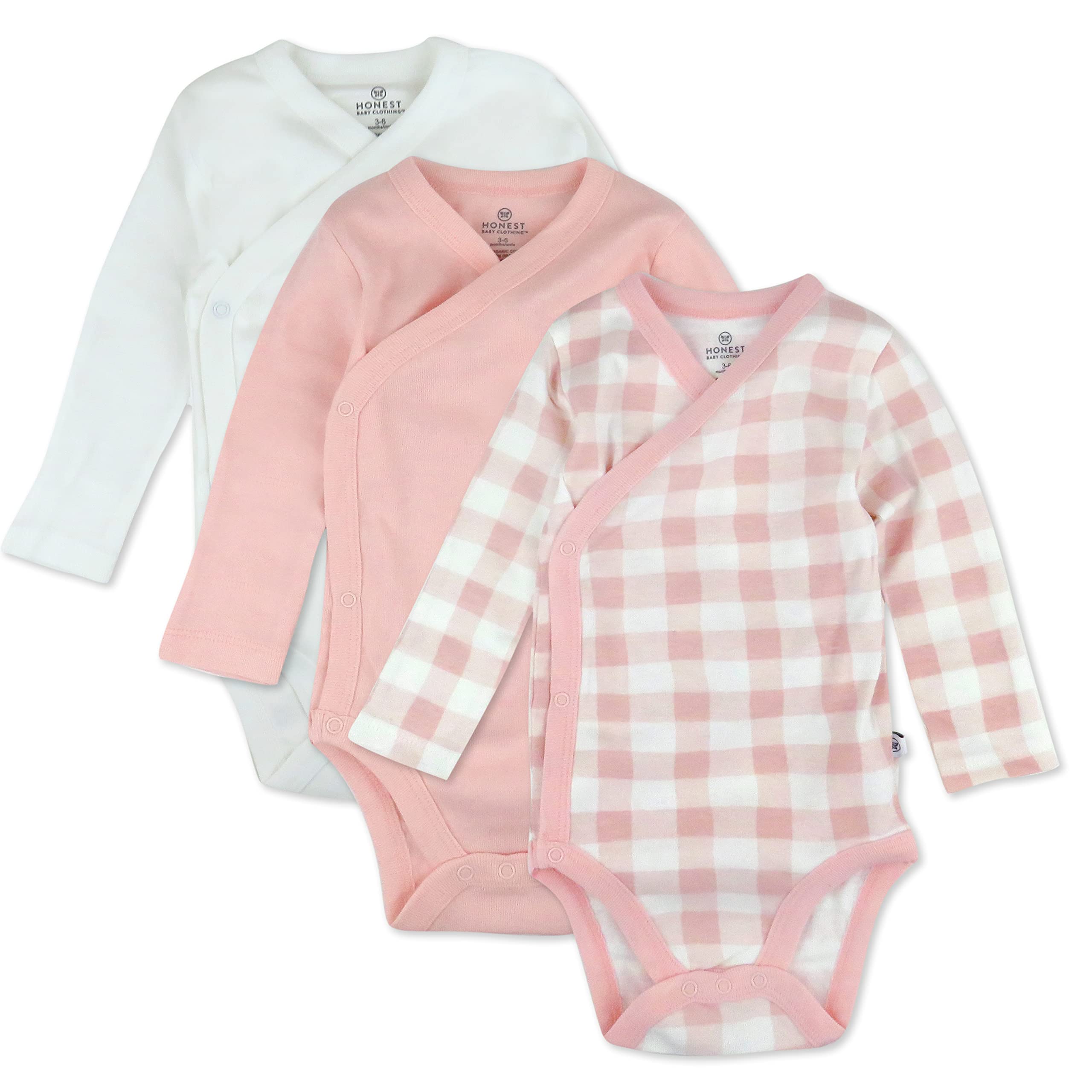 HonestBaby Conjunto de Playeras para bebs y Nios pequeos bebés Unisex