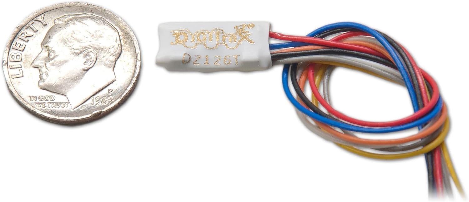 Digitrax Inc. HO/N/Z Tiny DCC Decoder 2-Functions 1A DGTDZ126T Power Supplies