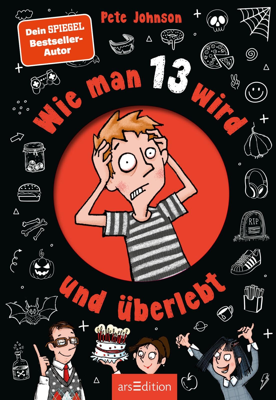 Display "Wie man 13 wird": Mit 4 x 5 Ex.