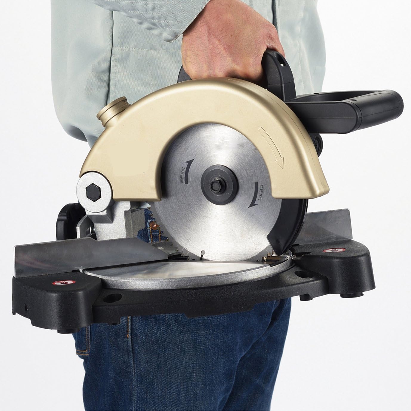 Amazon | 卓上丸のこ 190mm【ブレーキ付】 丸鋸 丸のこ スライド丸鋸