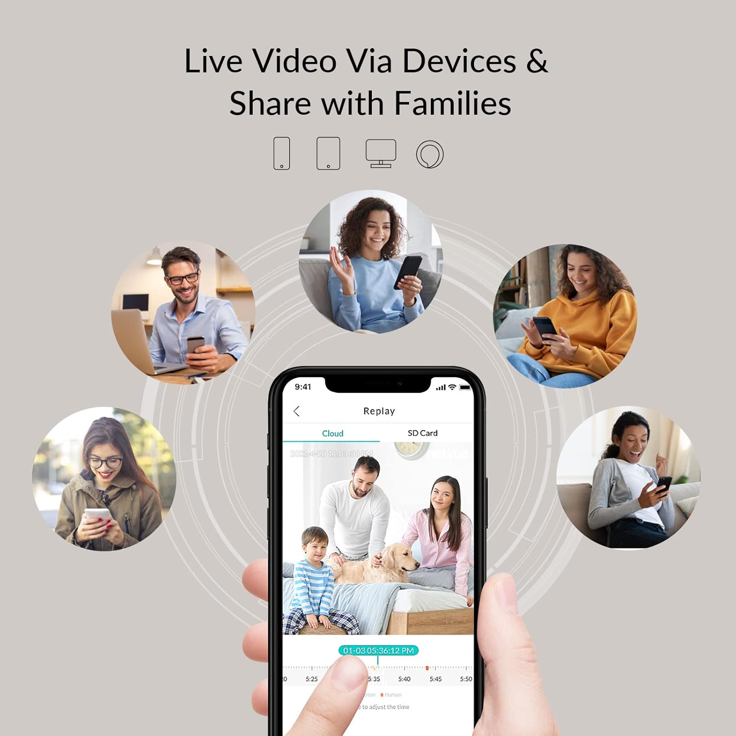 Get Cheap Price NETVUE Upgraded 2K Indoor Camera, Baby Monitor with Camera and Audio, Advanced AI Detection, FHD Night Vision Pet Camera, Home Camera with H.265 High-Efficiency Video Coding for Pet/Baby/Nanny
