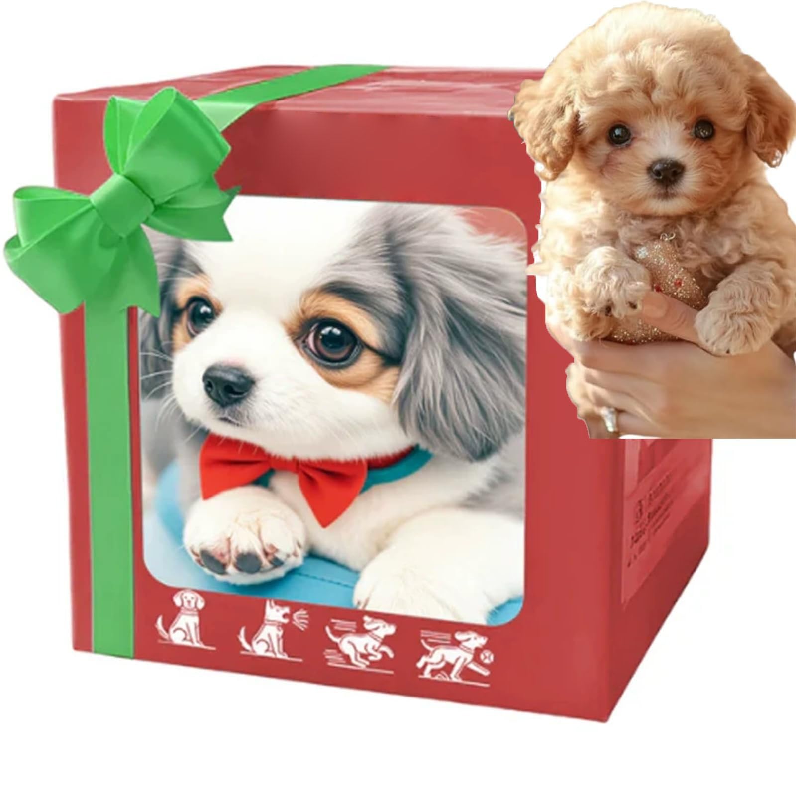 2026 AI Robot Dog – Interactive Realistic Plush Robotic Puppy That Walks, Barks, Wags Tail – Gift For Pet Lovers & Adults