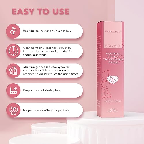 Miniatura 7 de Femina Fresh - Varita de rejuvenecimiento para mujer, higiene femenina vaginal para apretar, fórmula Yoni herbal, varita de apriete Vag para apoyo