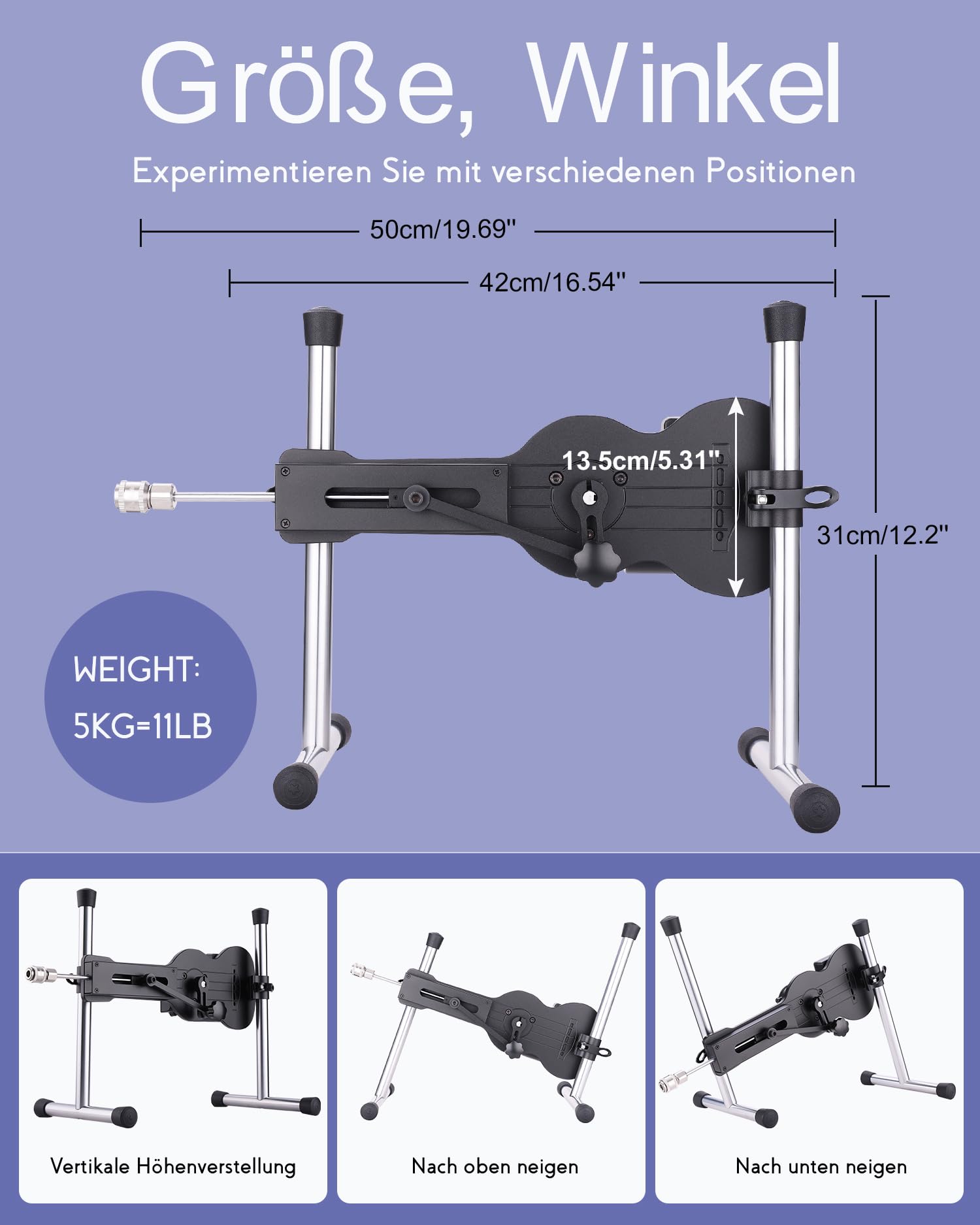 Sinloli APP-Sexmaschine, verbesserte APP-ferngesteuerte automatische Liebesmaschine mit im Dunkeln leuchtenden Silikon-Dildo-Aufsätzen, einstellbarer Stoßtiefe und Winkel, Sexspielzeug für Erwachsene
